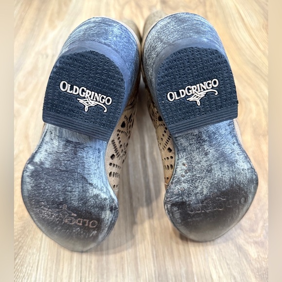 OLD Gringo Women's BONE Strecher Western Boots Size 5.5 LNC - Picture 7 of 10